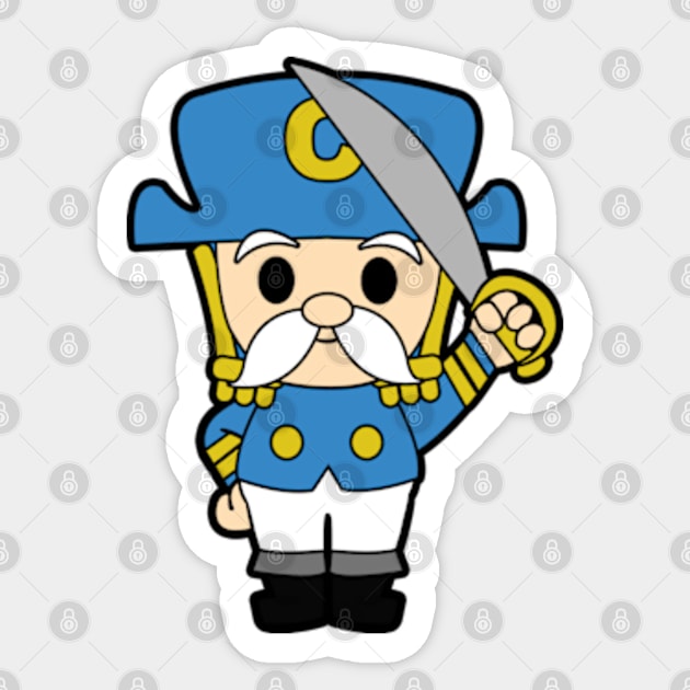 captain crunch chibi Sticker by mighty corps studio